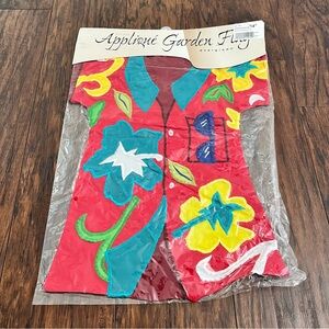 Evergreen enterprises tropical shirt garden flag outdoor decor